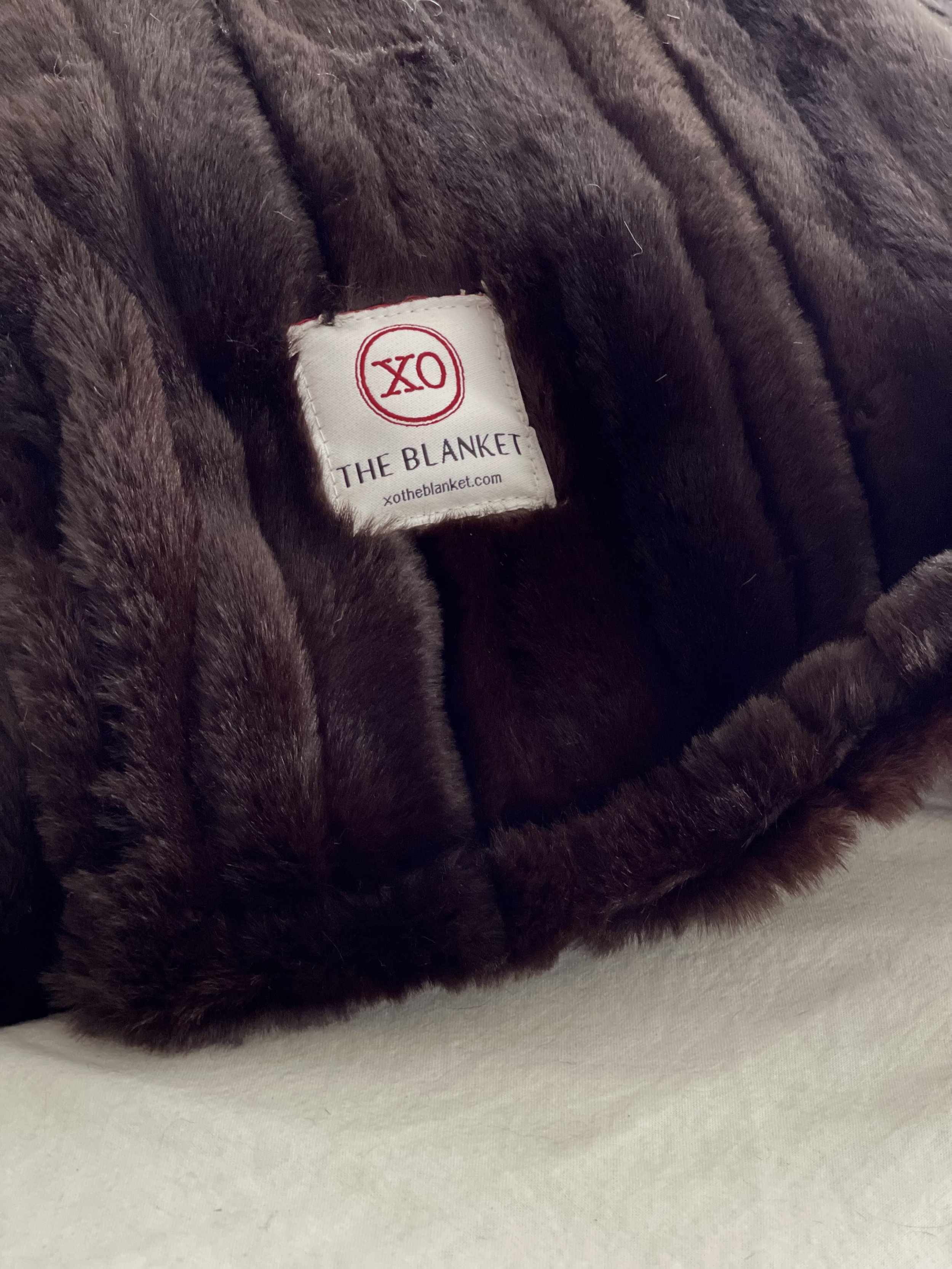 King luxury softest brown blanket