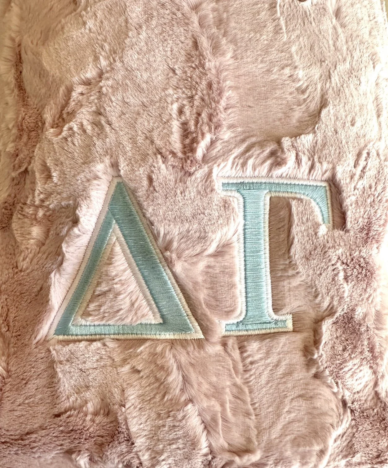 CUSTOM BLUSH collegiate sorority