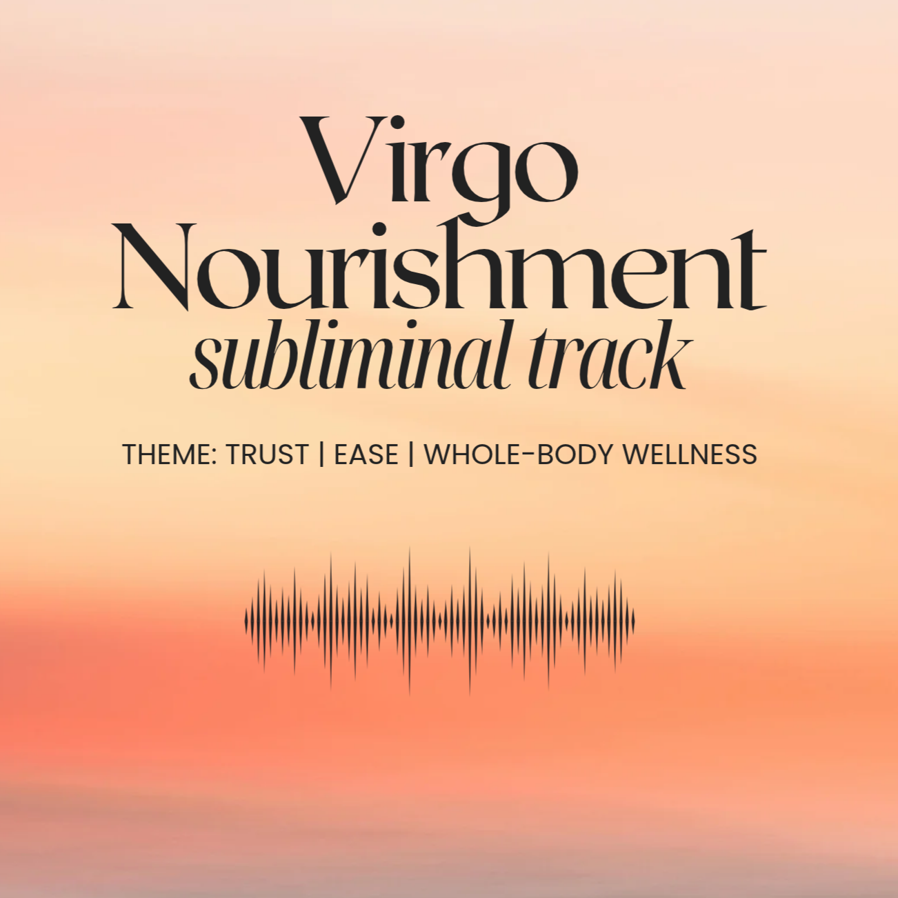 Astro Nourishment Track - Virgo
