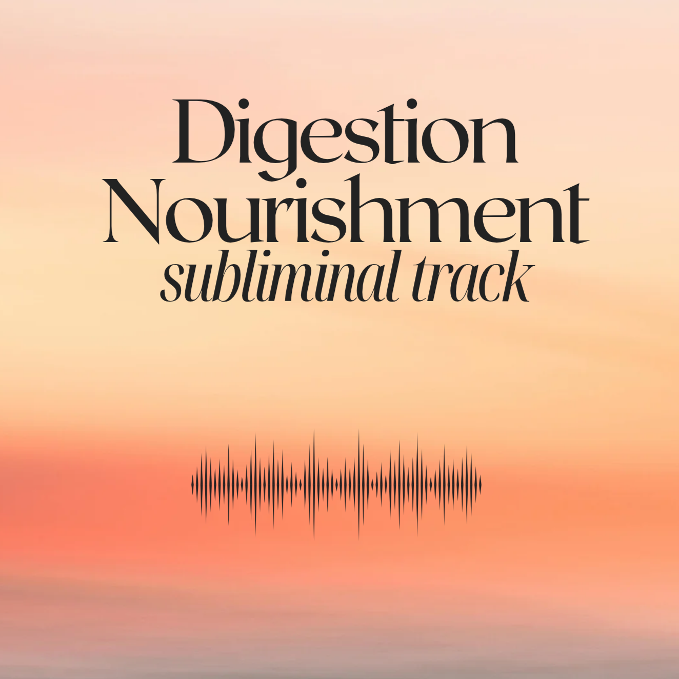 Digestion Nourishment Track