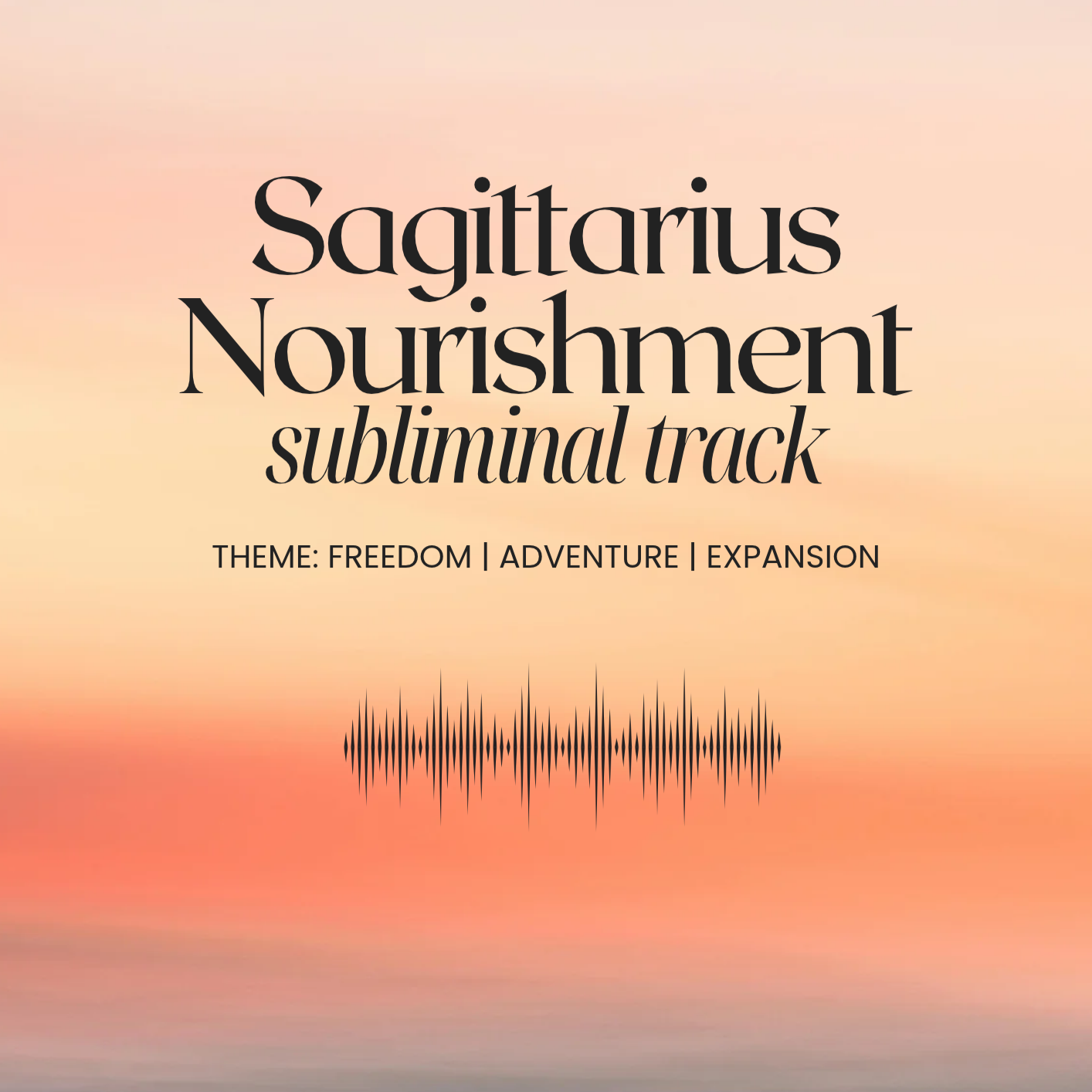 Astro Nourishment Track - Sagittarius