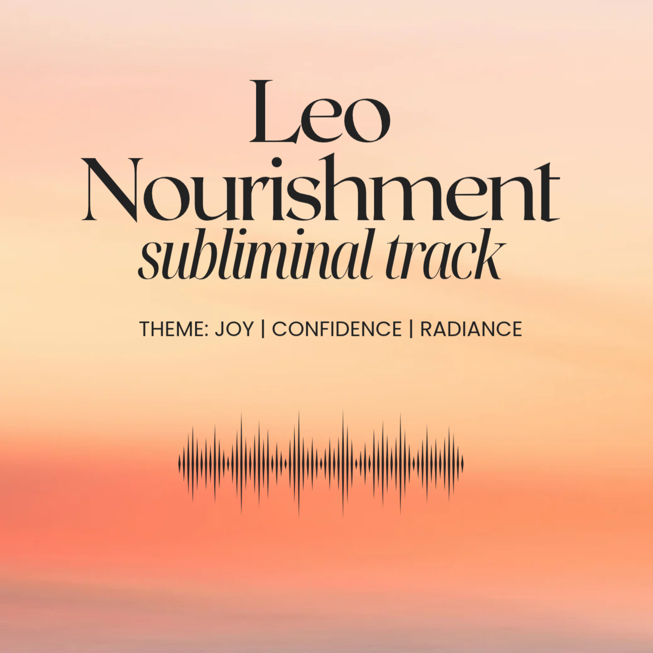 Astro Nourishment Track - Leo