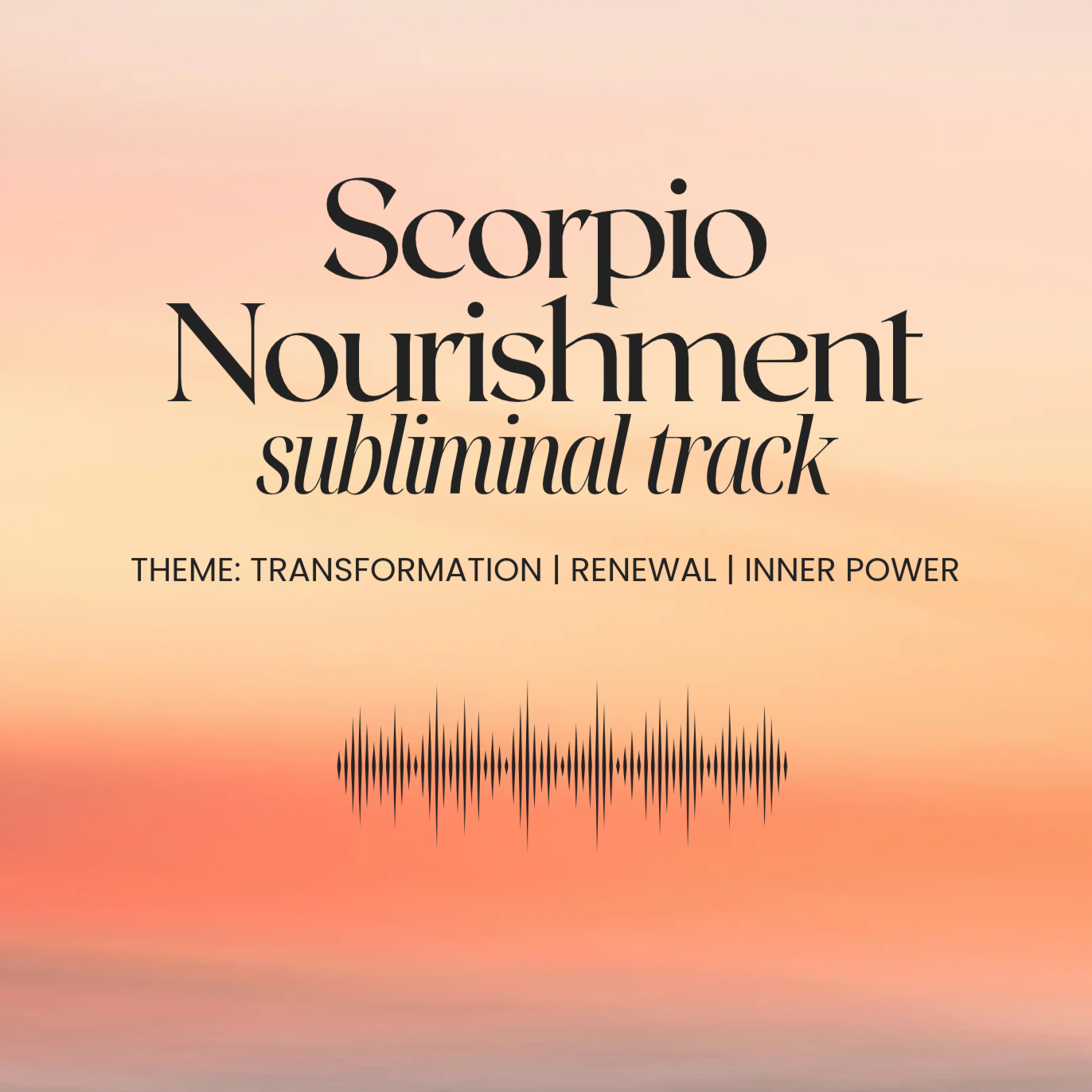 Astro Nourishment Track - Scorpio
