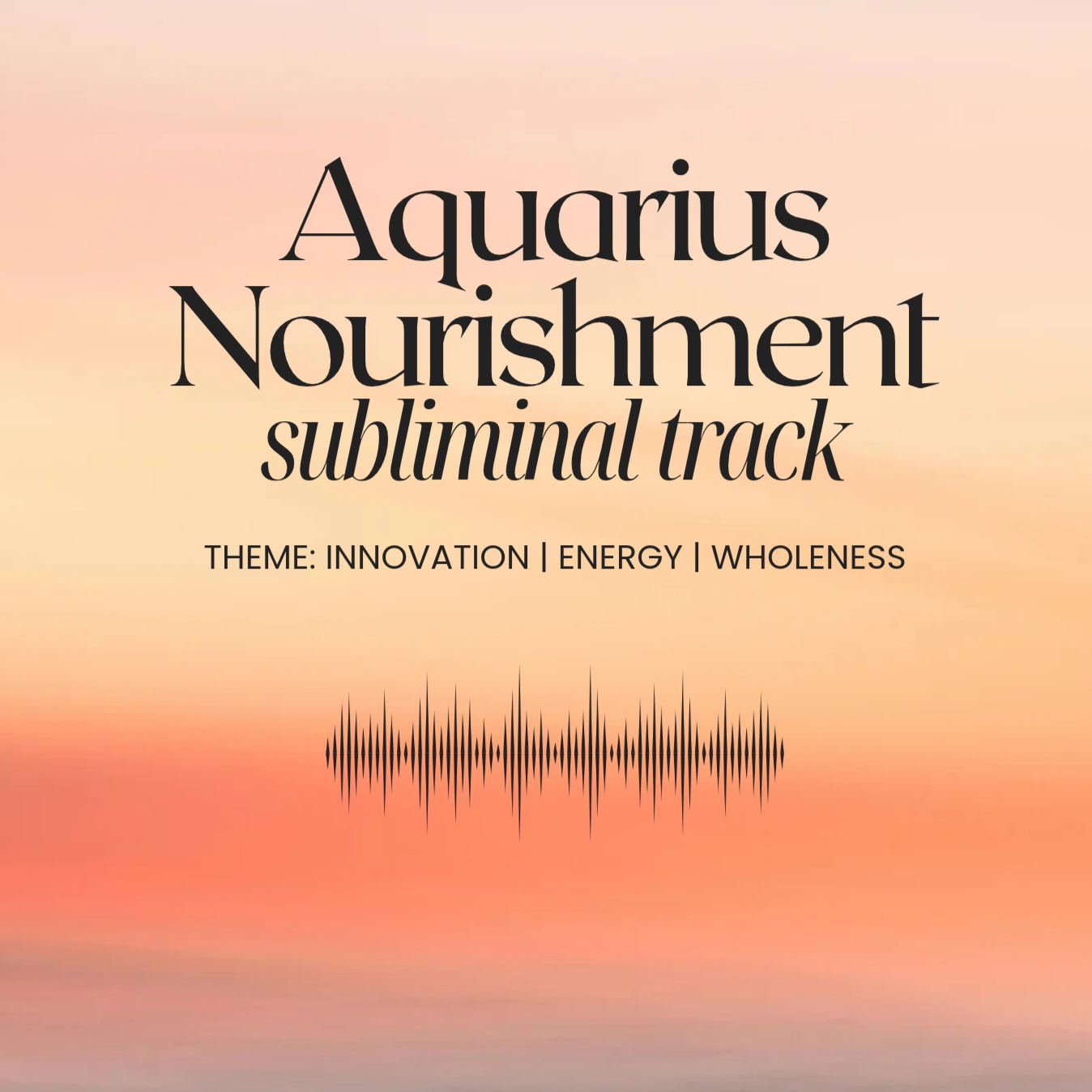 Astro Nourishment Track - Aquarius