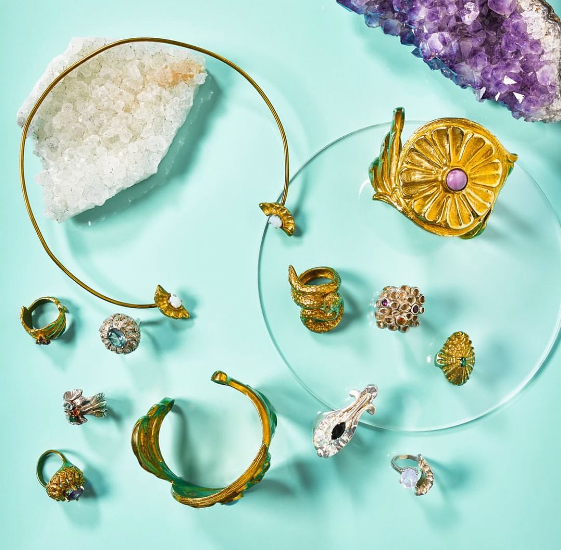 Explore a curated selection of jewelry from Saint Claude, now showcased in the gallery⚜️✨

The artistic mission of Saint Claude is to imbue everyday adornments with significance and history, pushing the wearer to see more than what meets the eye in o