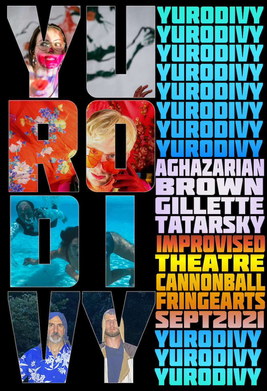 Yurodivy Poster (2021) // FringeArts Fringe Festival