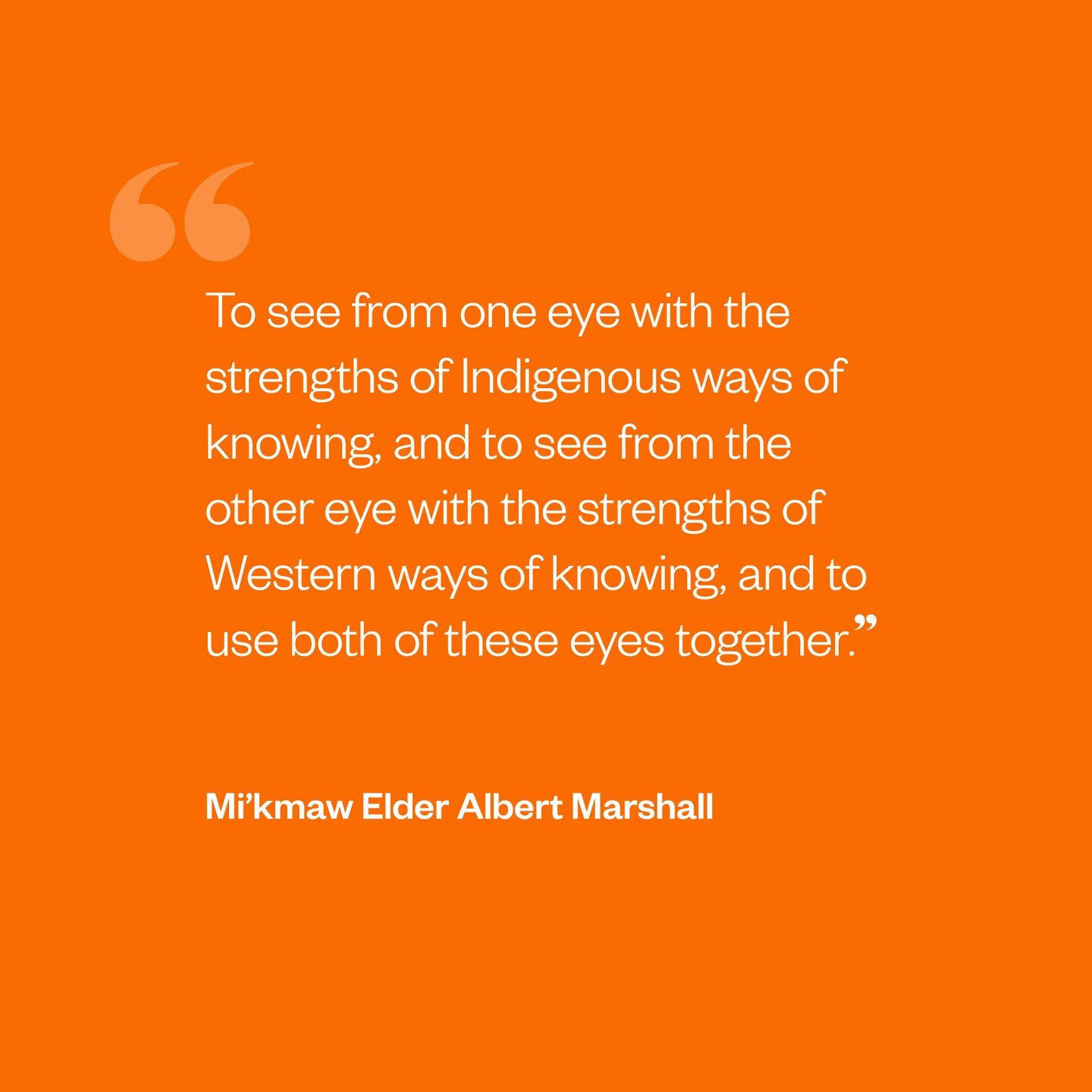 As we take a moment of reflection for Truth and Reconciliation, we learn about how collectively we can collaborate and create meaning together.

Thank you @onemorecardinal at @naheyawin for sharing your knowledge with us.

[Image Description:]
&ldquo