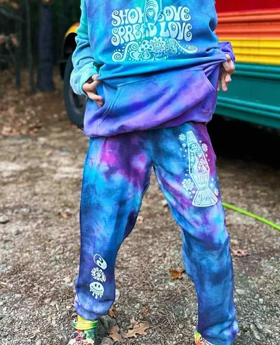 Bleached or Tie-Dyed Sweatpants