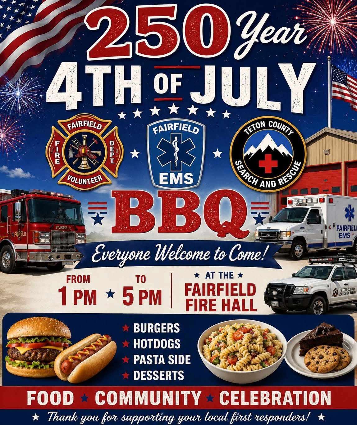 First Responders Community BBQ