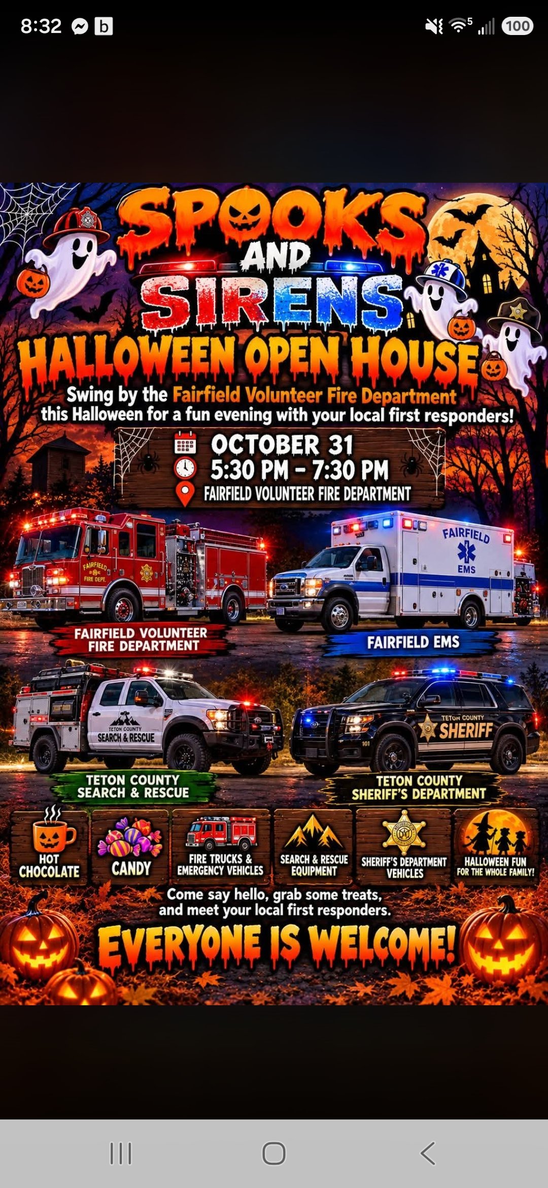 Spooks & Sirens-Halloween Open House