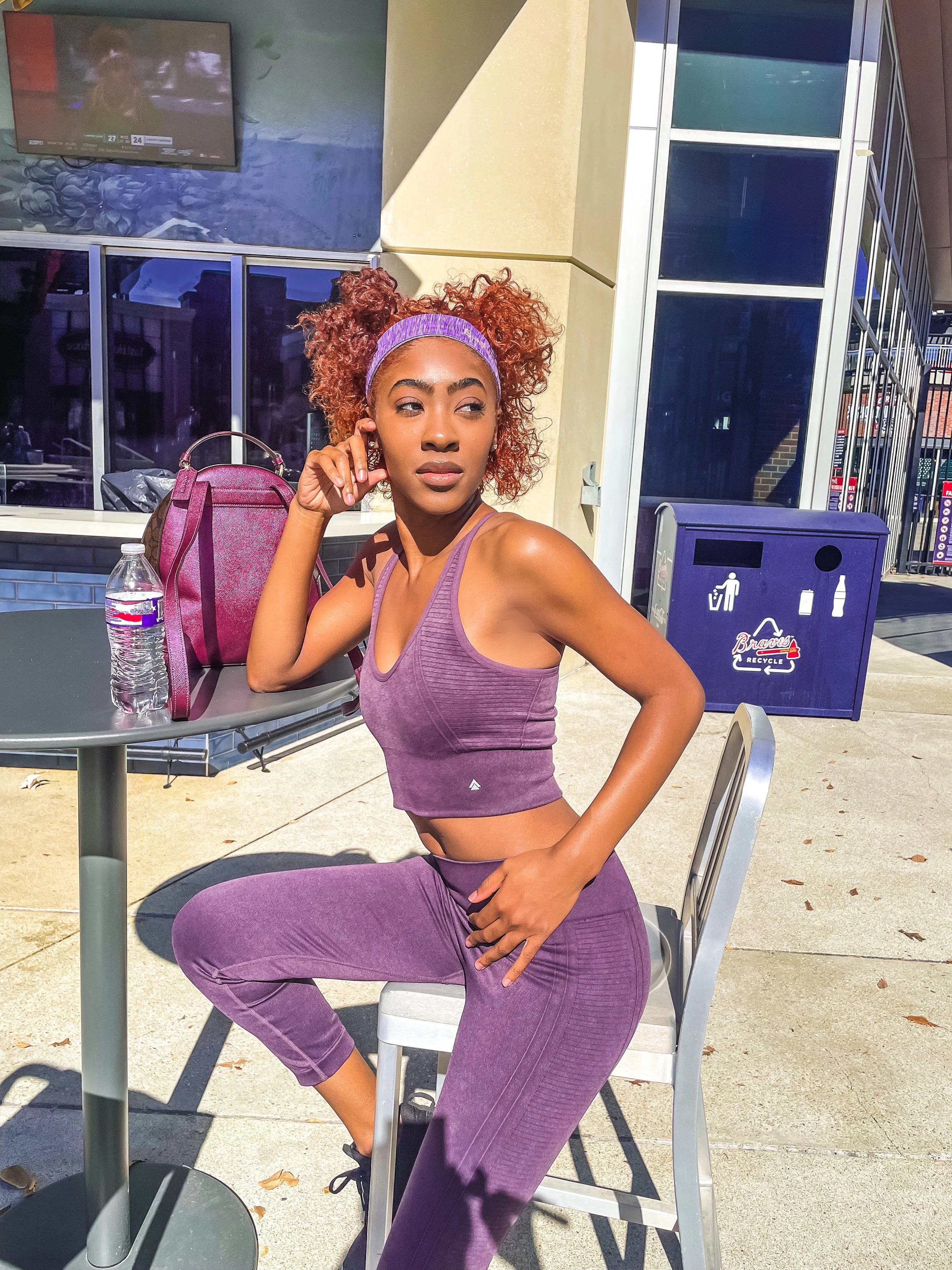 Purple Rain Unisex Headband