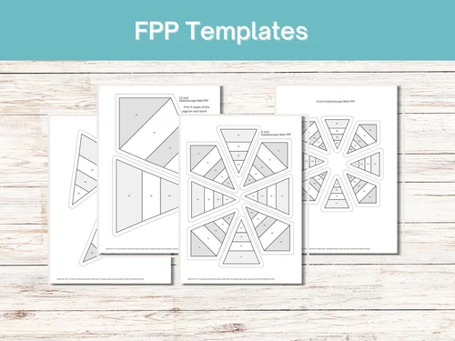 Butterfly PDF FPP Templates — Thimblesandneedles