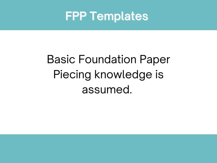 Kaleidoscope PDF FPP Templates — Thimblesandneedles