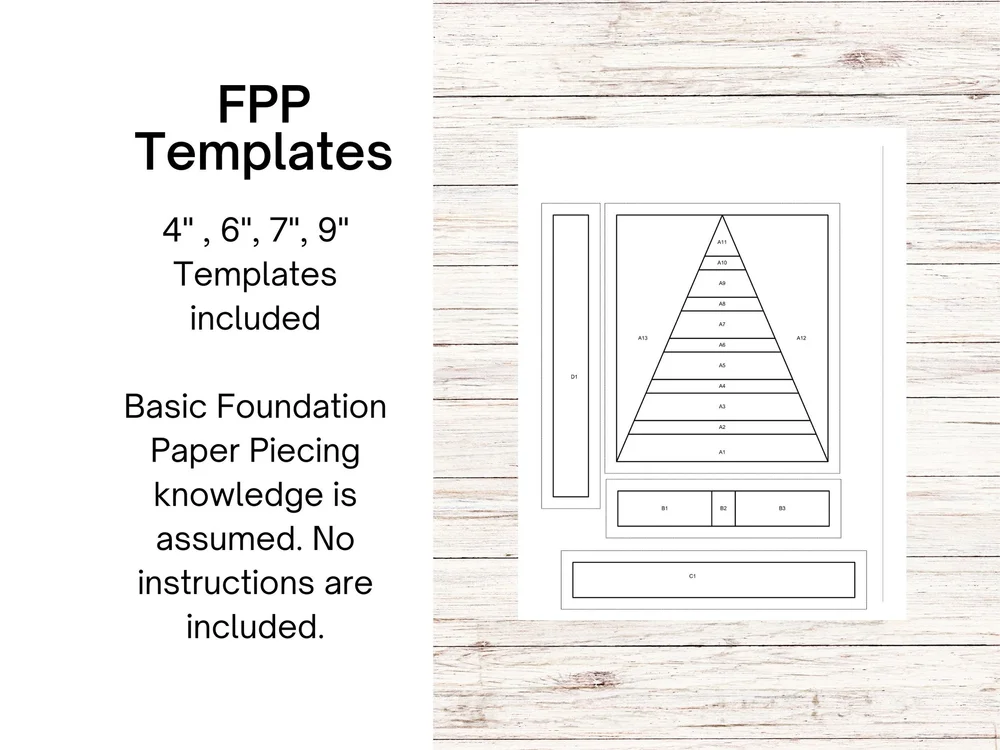 Leaf FPP PDF Templates — Thimblesandneedles