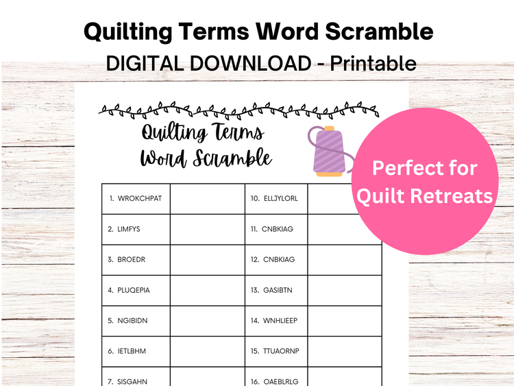 Name that Quilt Block Quiz - Printable — Thimblesandneedles