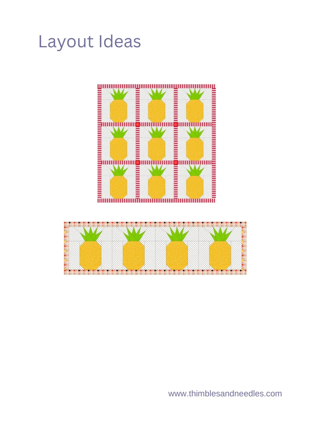 Fox PDF FPP Templates — Thimblesandneedles