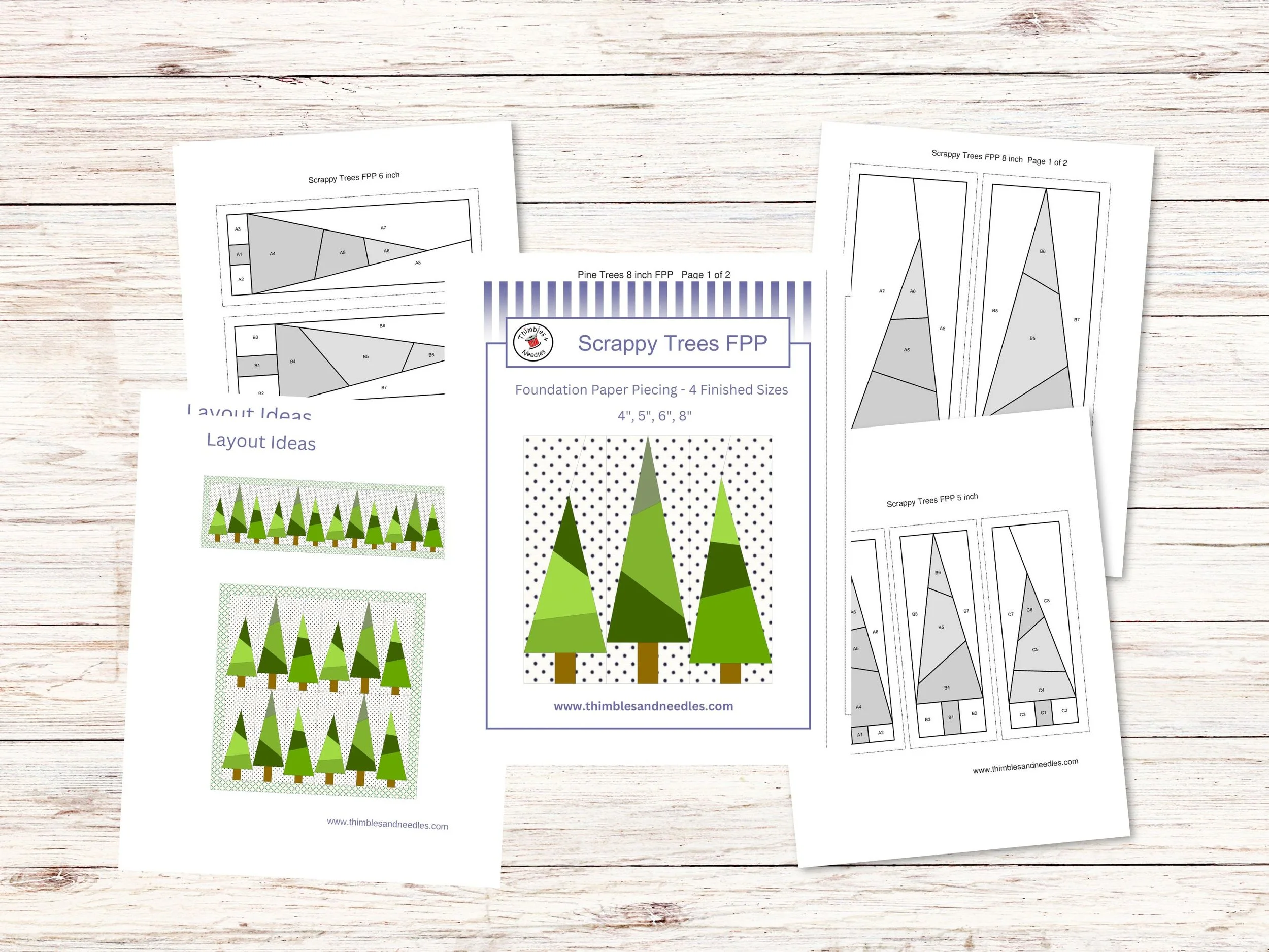 Fox PDF FPP Templates — Thimblesandneedles