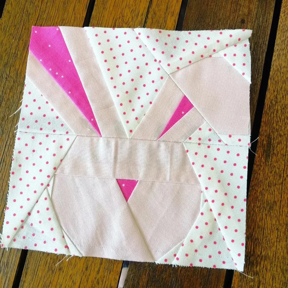 Striped Heart FPP PDF Templates — Thimblesandneedles