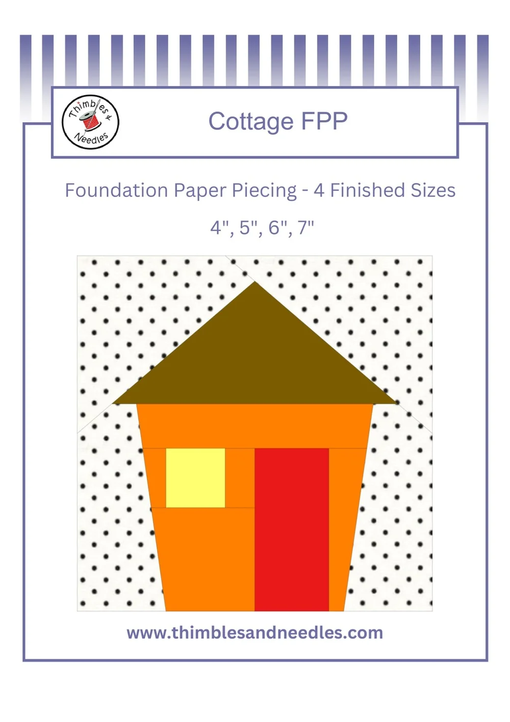 Wonky Star PDF FPP Templates — Thimblesandneedles