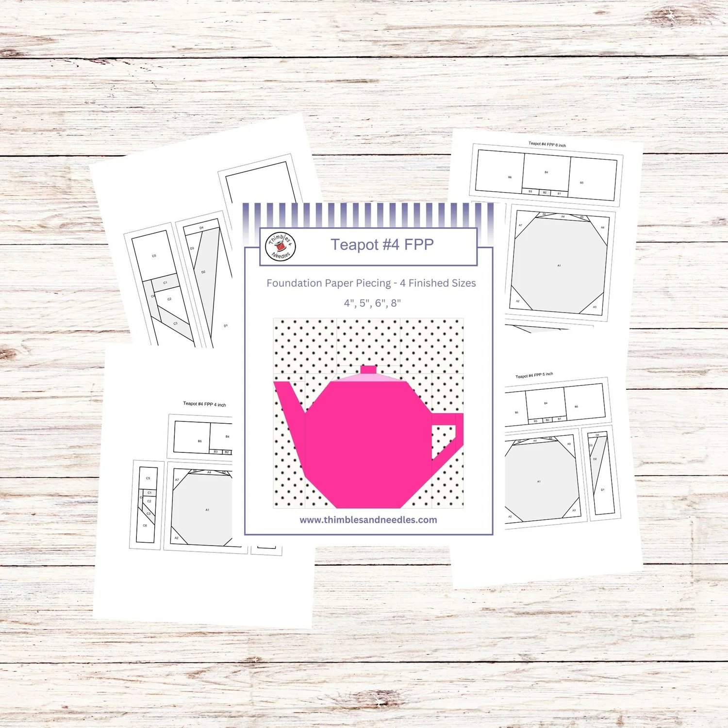 Tulip PDF FPP Templates — Thimblesandneedles