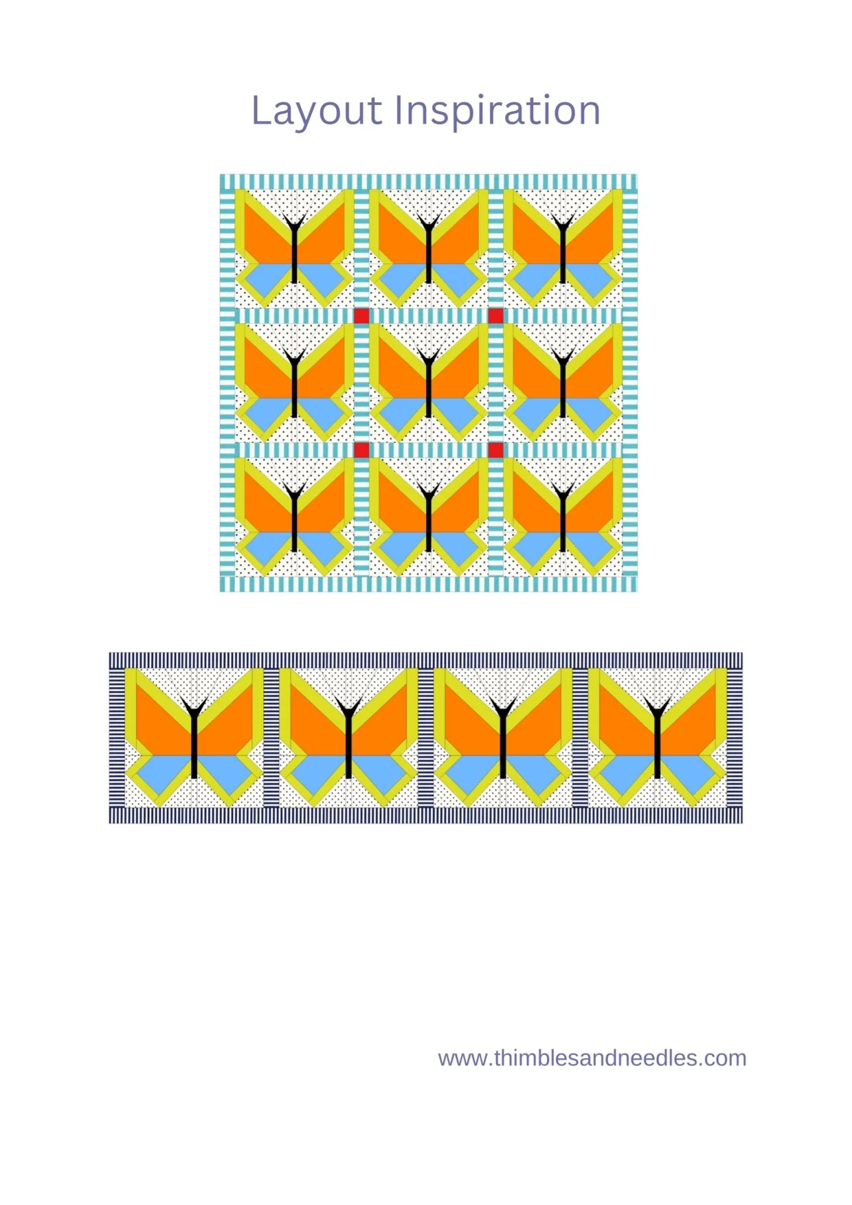 Tulip PDF FPP Templates — Thimblesandneedles