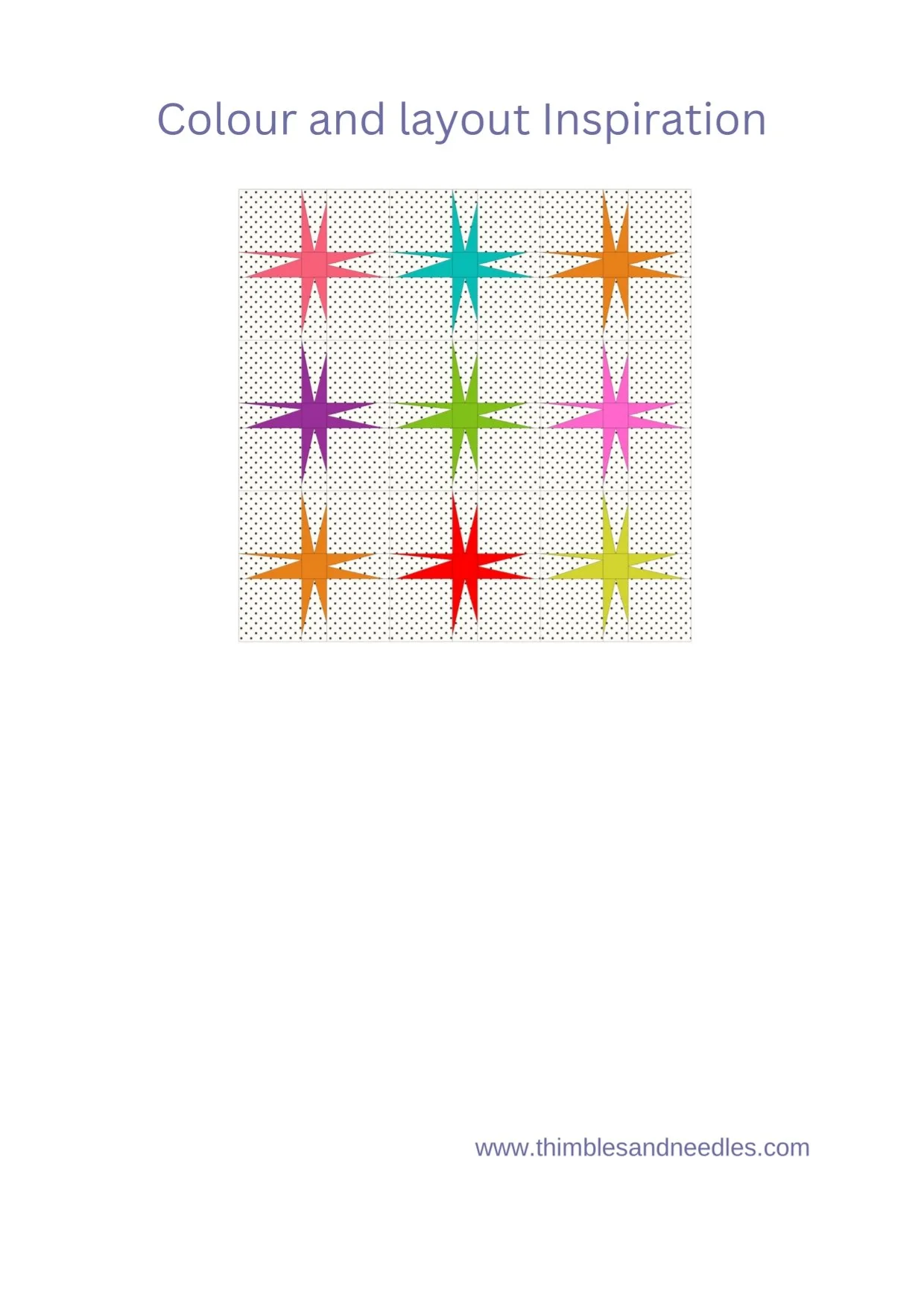 Hummingbird PDF FPP Templates — Thimblesandneedles