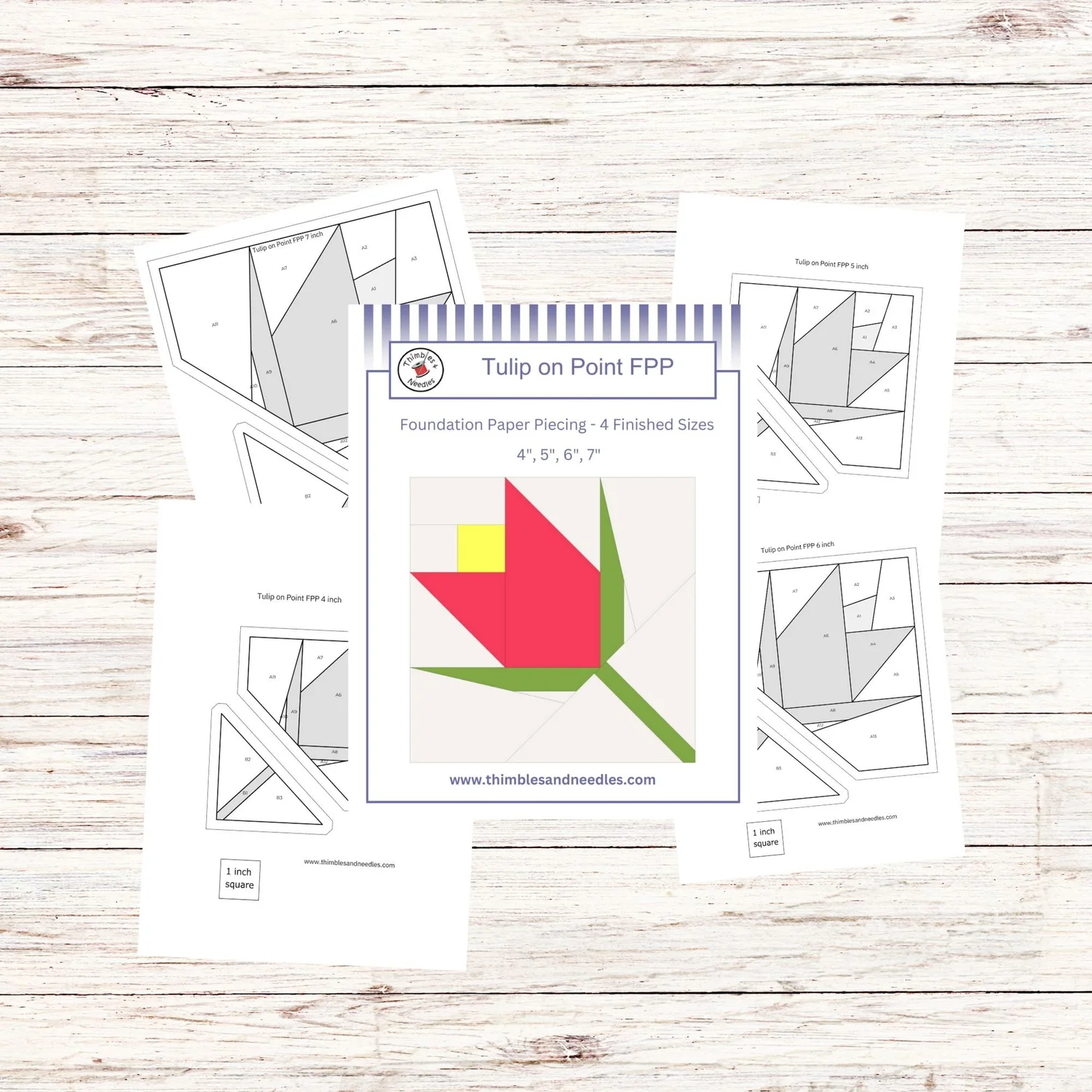 Hummingbird PDF FPP Templates — Thimblesandneedles
