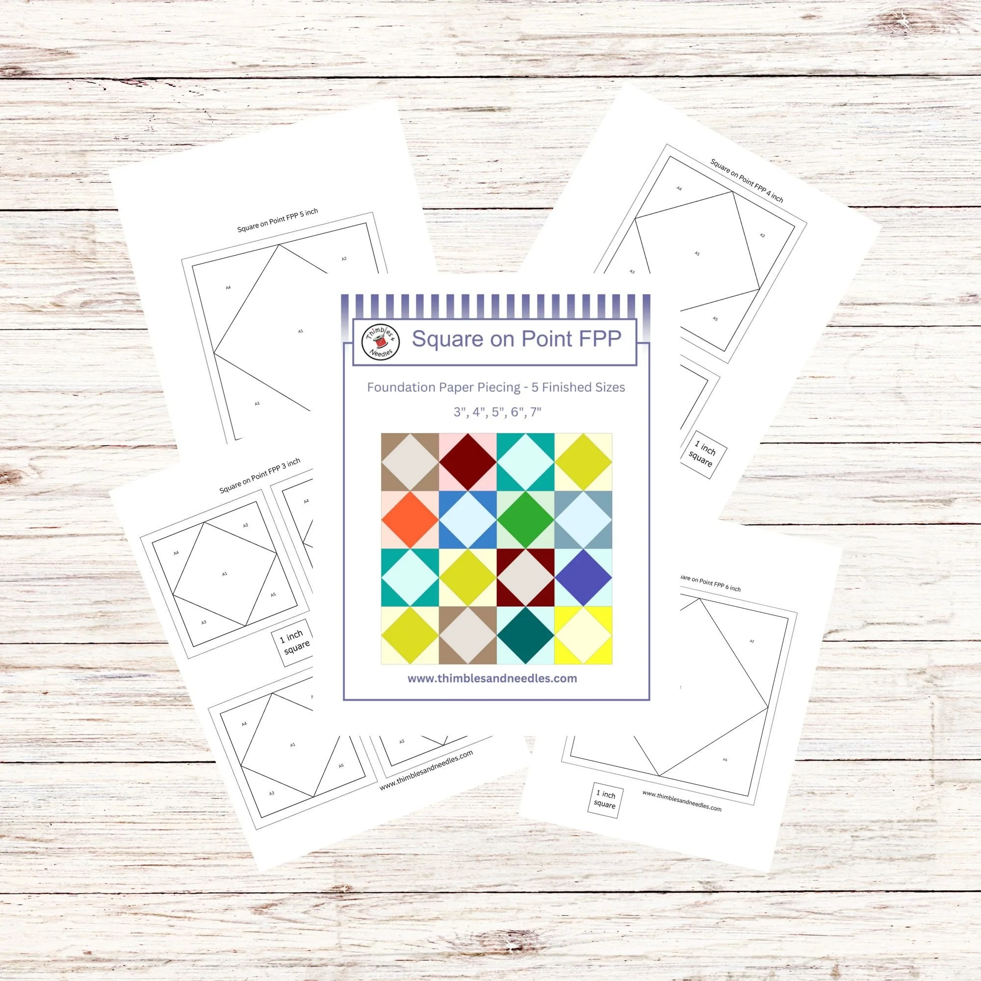 Ice Cream Sundae PDF FPP Templates — Thimblesandneedles