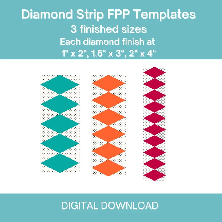 8 Pointed Star PDF FPP Templates — Thimblesandneedles