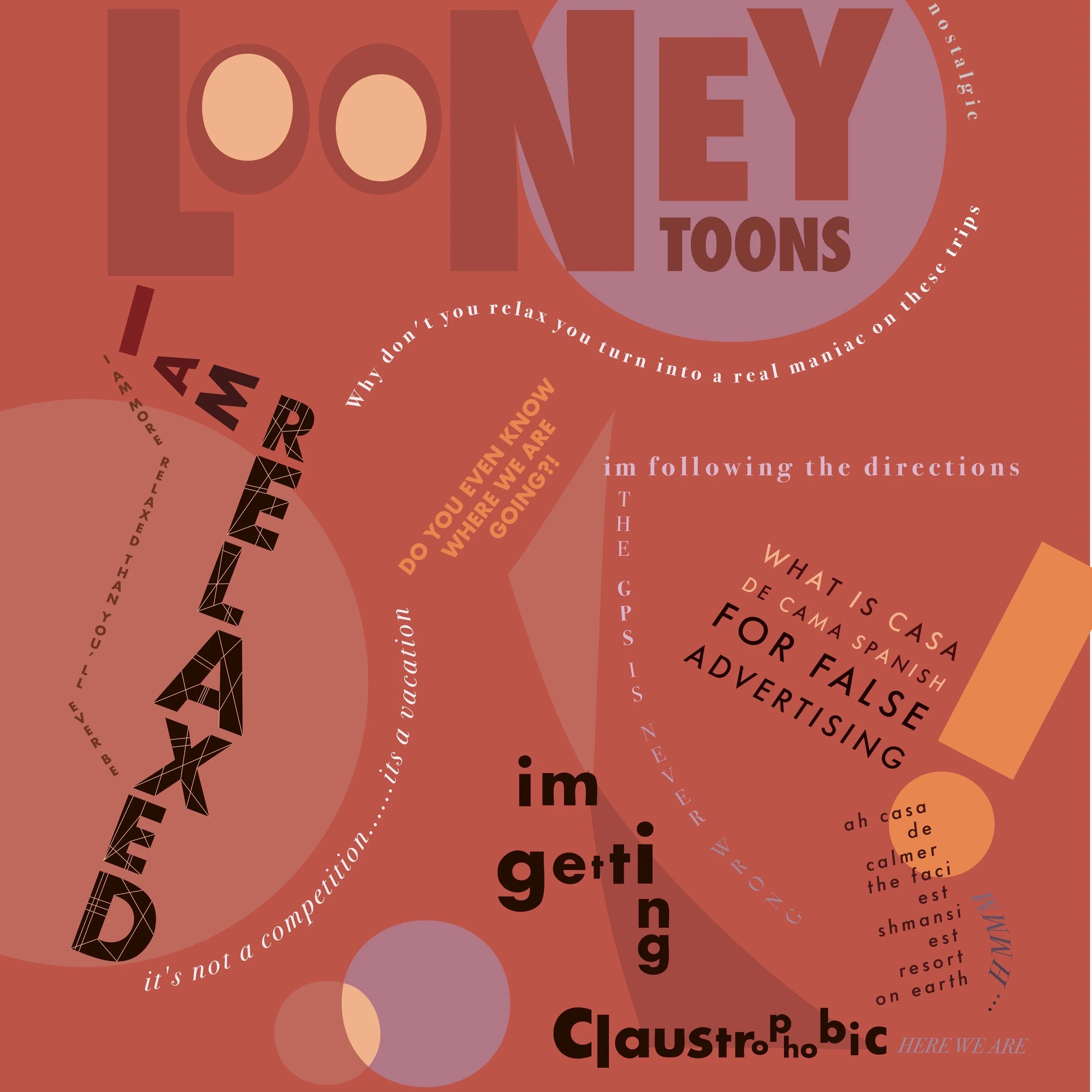 Looney Toons Marketing Poster