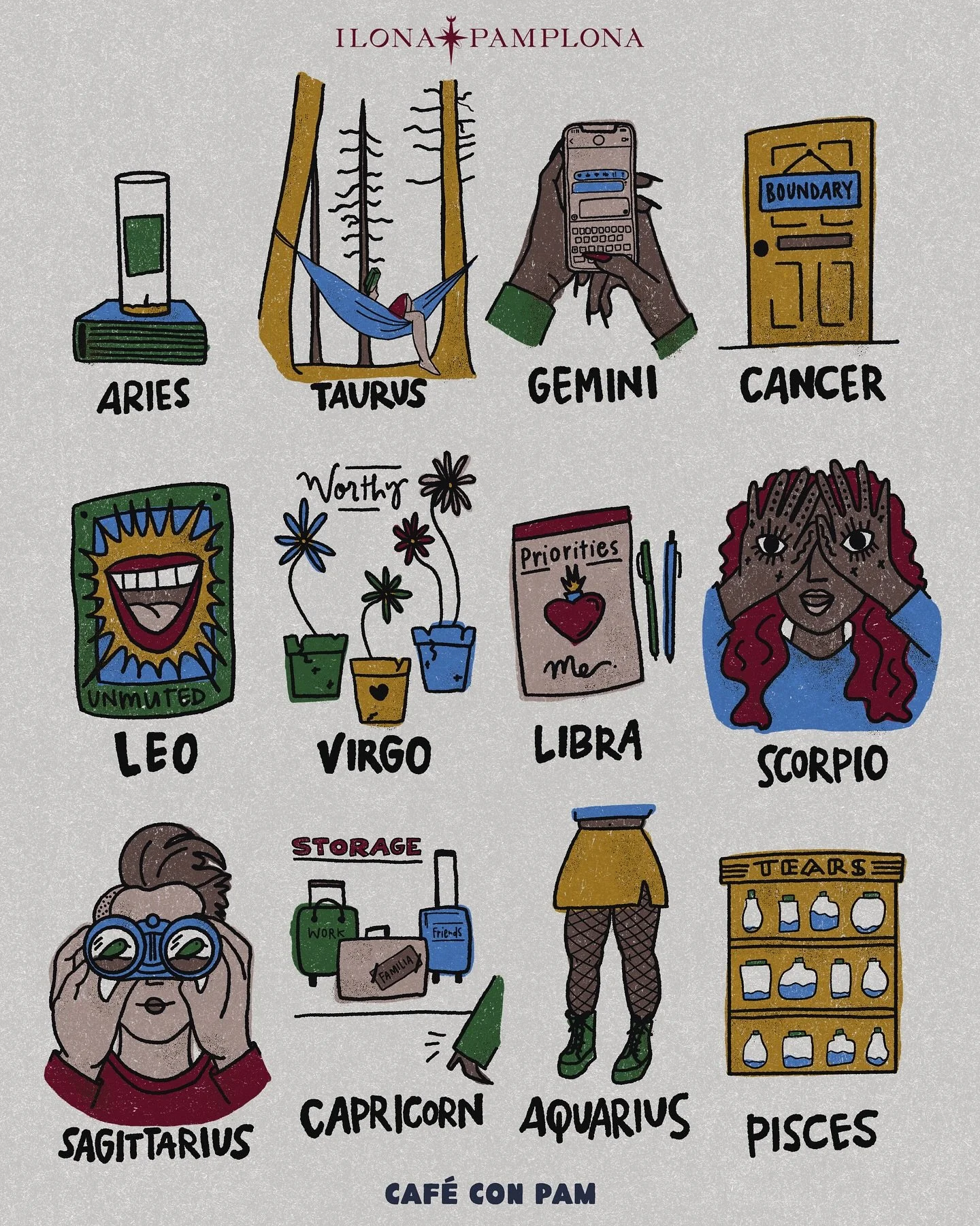 New Moons are for balancing and empowering ourselves 🌚

AMIGUIS! I&rsquo;m in an 11th house profection year which highlights collaboration, connection, and comunidad&mdash;so of course I had to team up with my querida @cafeconpampodcast for this one