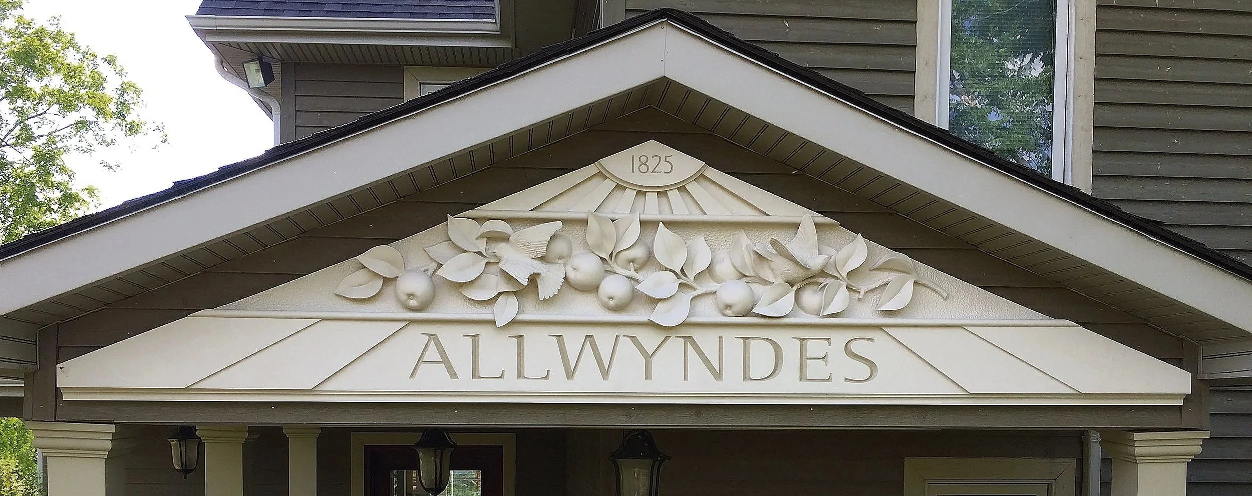 An architectural relief inspired by orchard landscapes, seasonal abundance, and the enduring relationship between home and place.