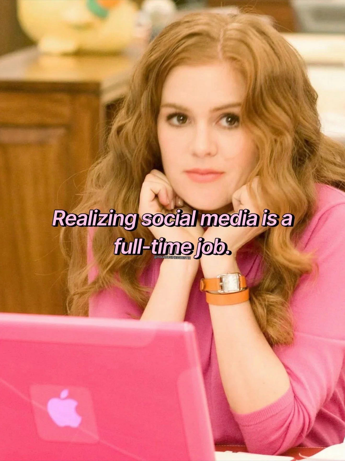 Social media is a full-time job. 

&amp; guess what?

That&rsquo;s exactly why hiring me, might just be the smartest move you make for your business this year✨

For starters, the world is in f*cking shambles&hellip; your feed is inundated with propag