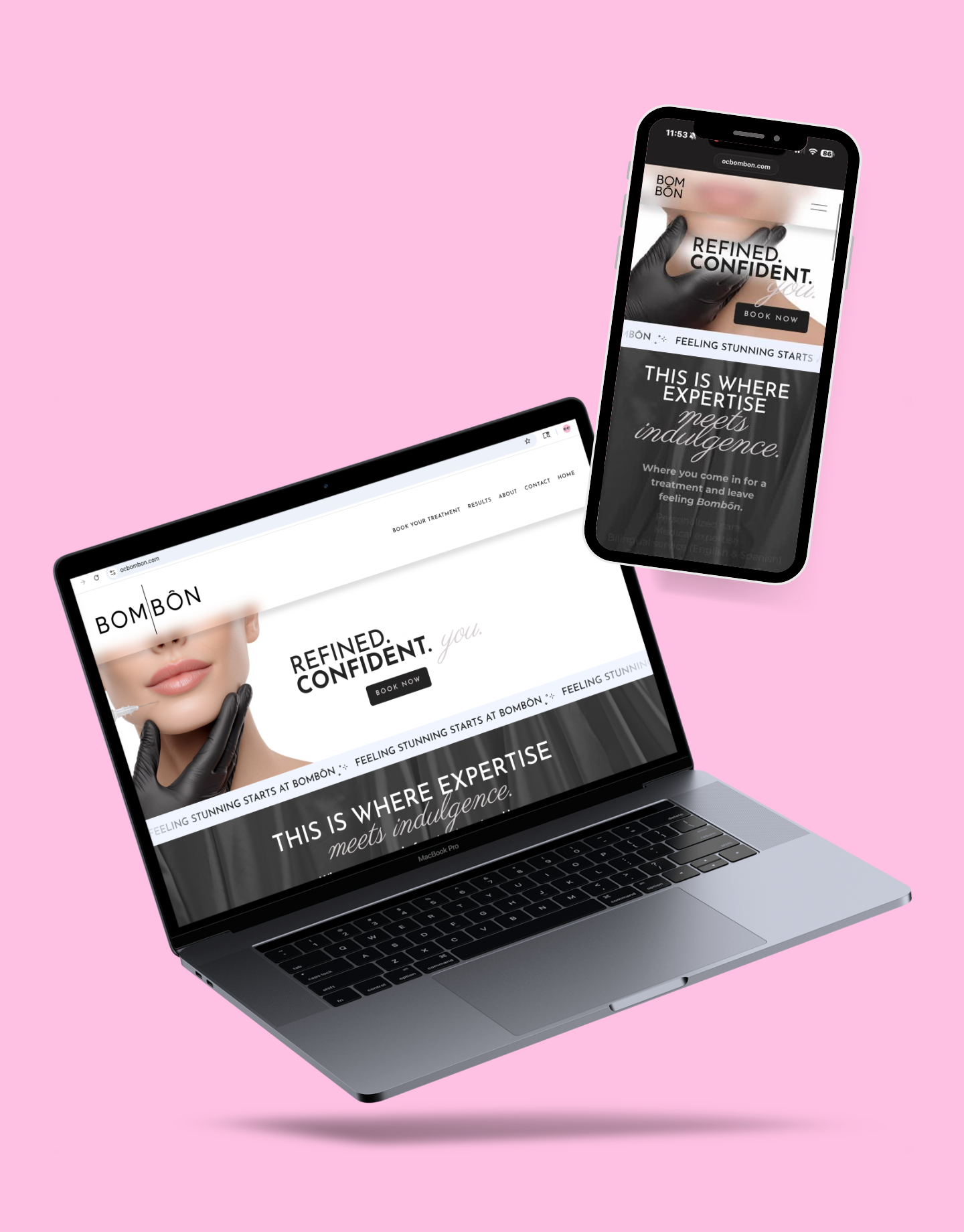 Bombōn | Squarespace Website Design