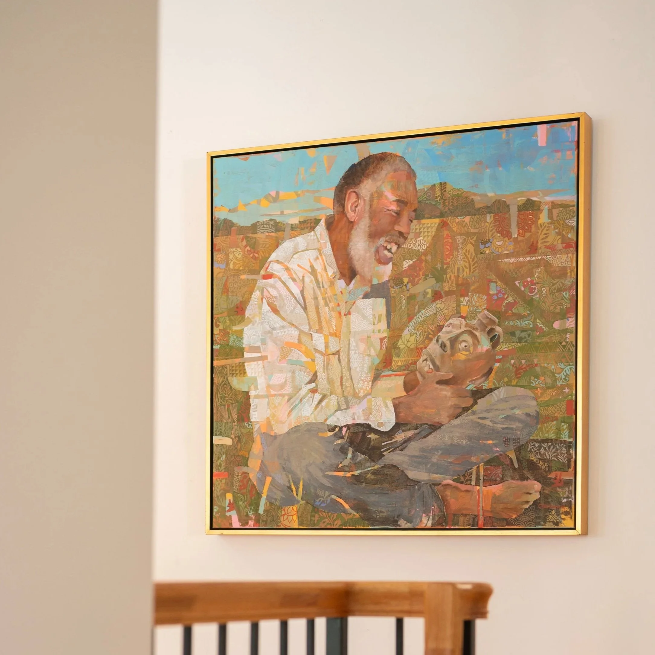 Kevin Chadwick Painting Raffle Event at Findings Art Gallery