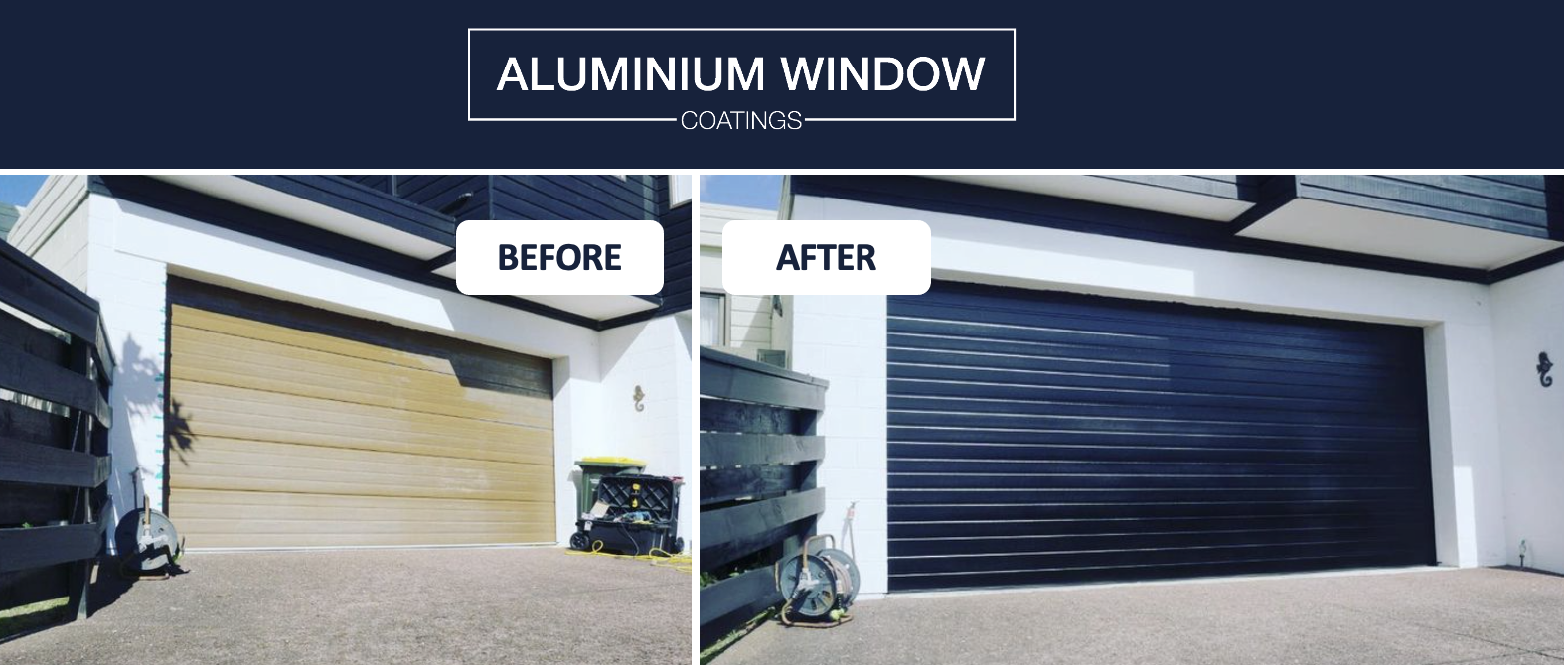 Projects — Aluminium Window Coatings specialists in recolouring, repainting and restoring