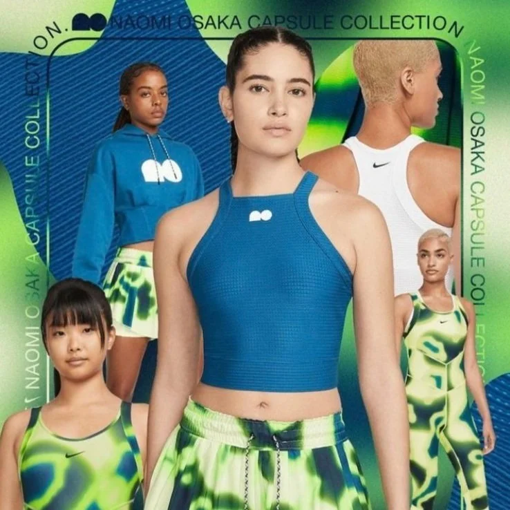 Naomi Osaka Capsule Collection Product Seeding Support 