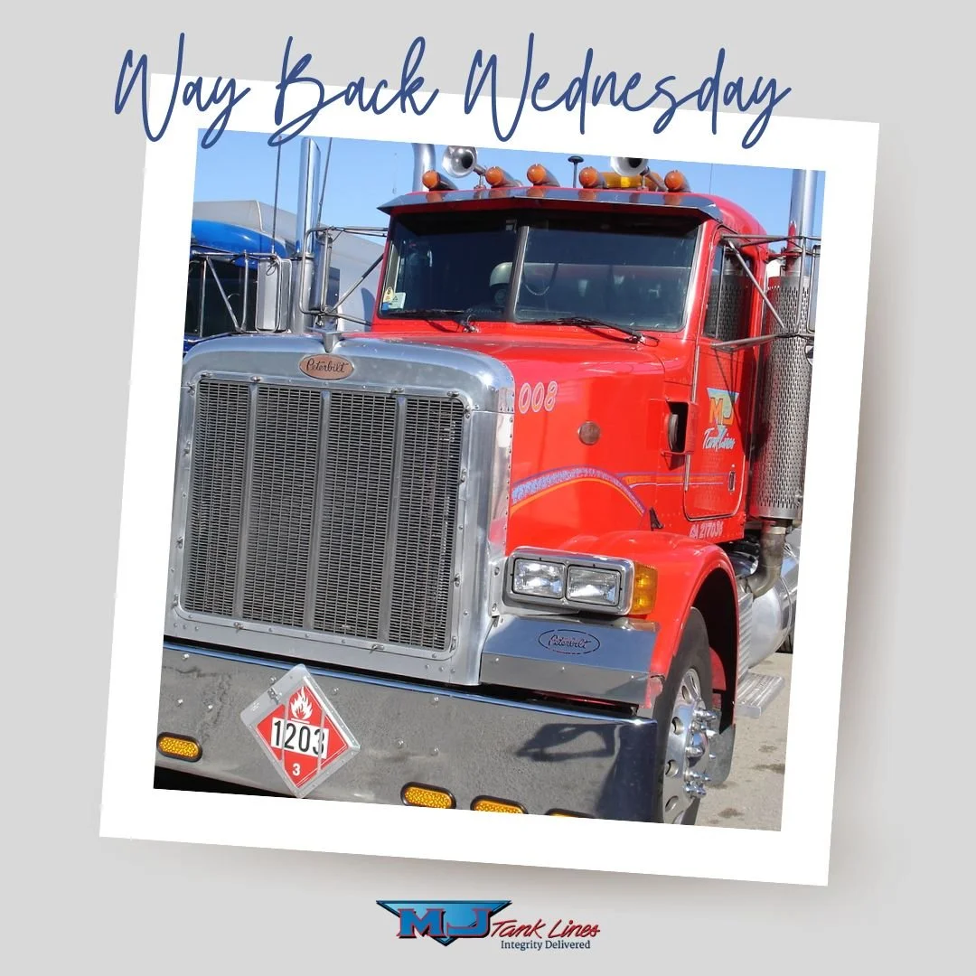 ⛽ Way Back Wednesday ⛽

Truck 8 in 08'! Classic look, timeless design, same promise. Integrity Delivered!

#DriveMJTankLines #Truck8 #08Edition #RollingHistory #JoinTheTeam #FuelYourCareer #Peterbilt #Gas #Diesel #Ethanol #ApplyNow
