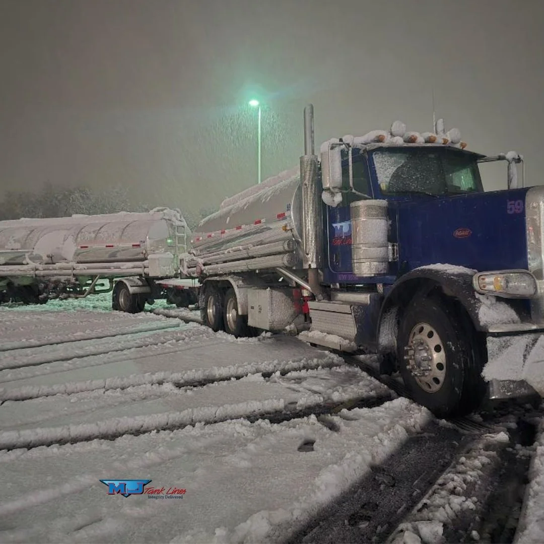 Snow days? We don't think so! ❄️

We keep the tanks full and the wheels turning. ⛽️🔄

#DriveMJTankLines #TankerYankers #TankersInTheSnow #NotYourAverageHaul #IntegrityDelivered