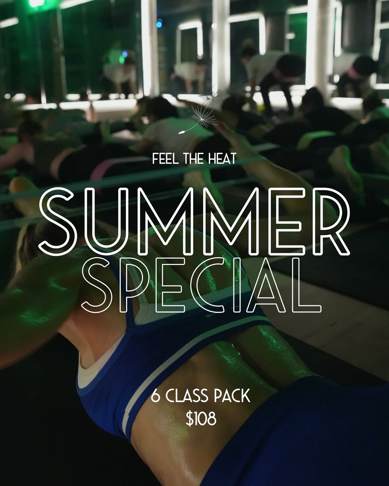 Summer is almost here, and so is our Summer Special! 🥵 Get ready for 6 classes at just $108, and kickstart your fitness journey. Plus, turn this into your summer of transformation with a special discount on your first month of VIP membership. 🌞🧘&z