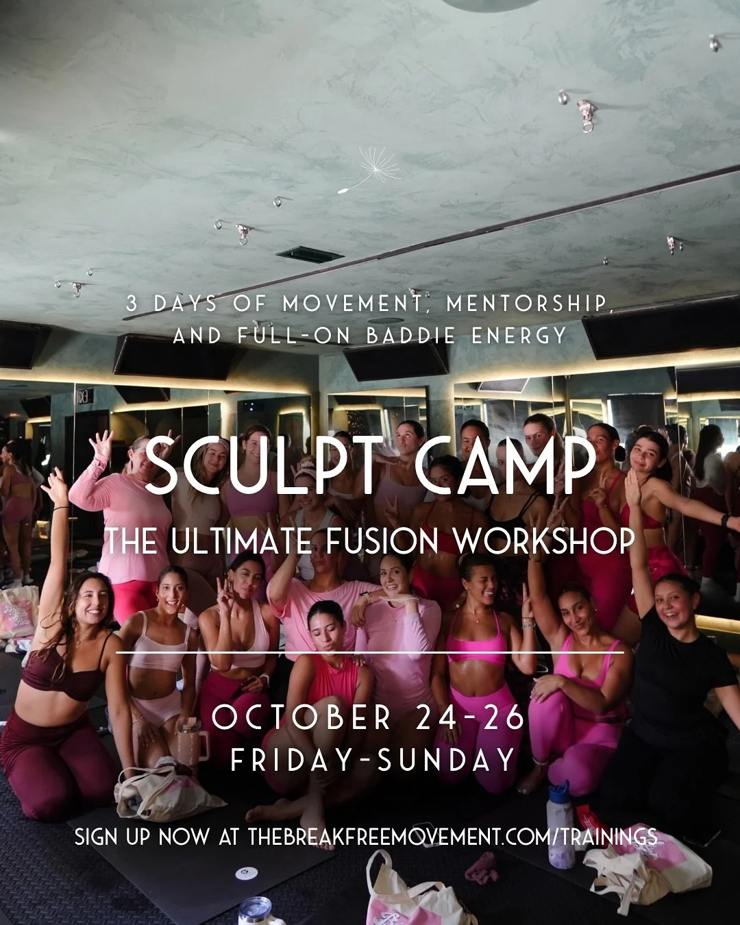 It&rsquo;s giving&hellip; growth, guidance, and baddie energy.
Join us for 3 days of movement, mentorship, and connection led by @badbitchflow / @veronicacanaless ✨

Whether you&rsquo;re an instructor or just want to deepen your practice, this weeken