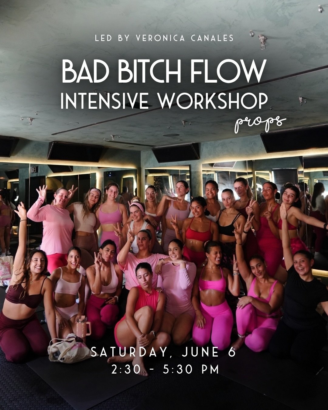 Girl&hellip; props change everything when you know how to actually use them. 

@badbitchflow is bringing her props intensive workshop to break free on june 6 &mdash; 3 hours, 8 props, fully hands-on. 💗
whether you&rsquo;re an instructor leveling up 