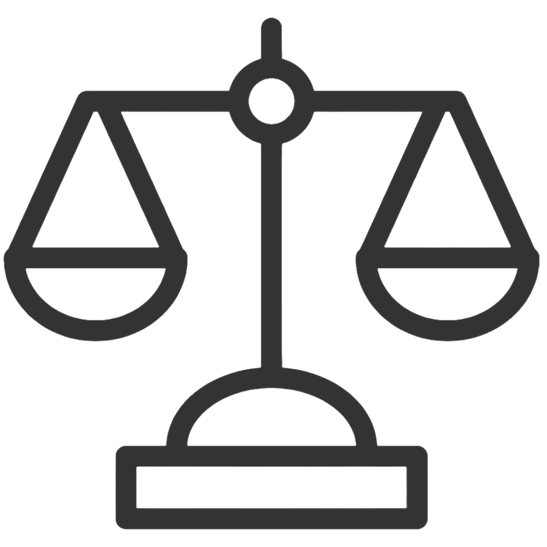 Illustration of a set of scales
