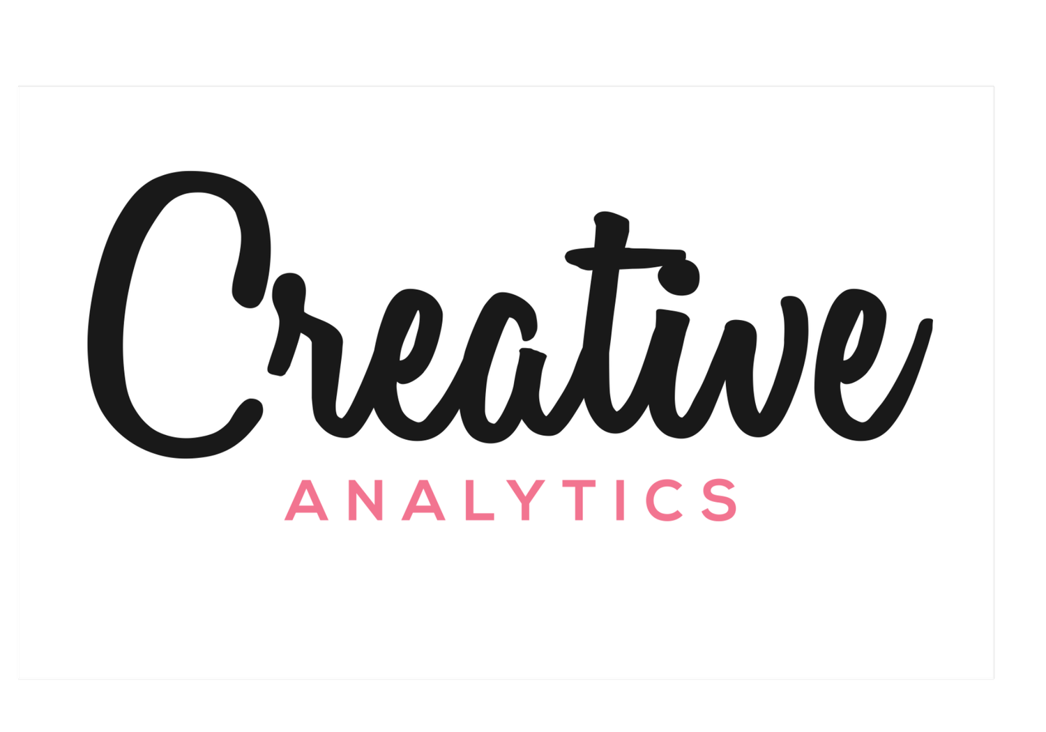 Creative Analytics 
