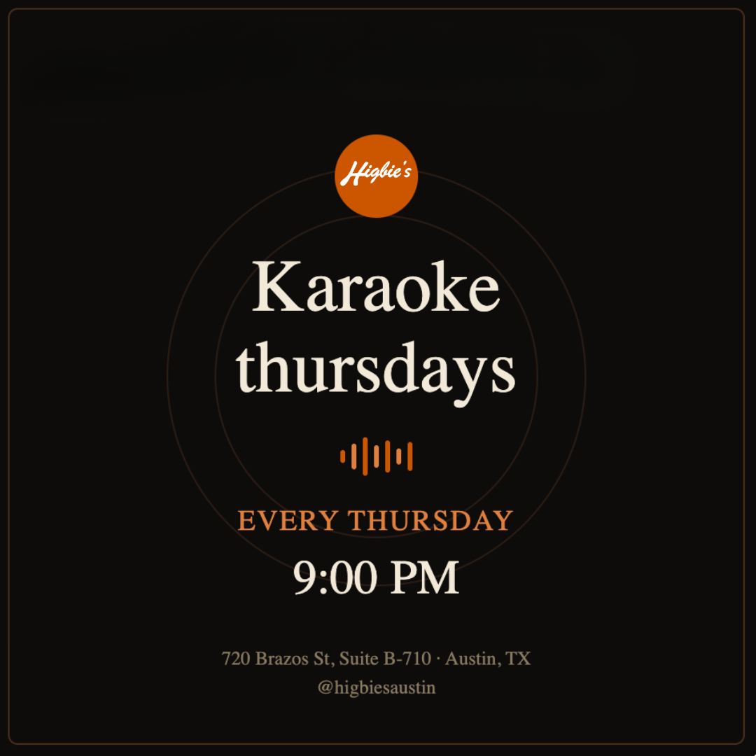 Karaoke Thursdays