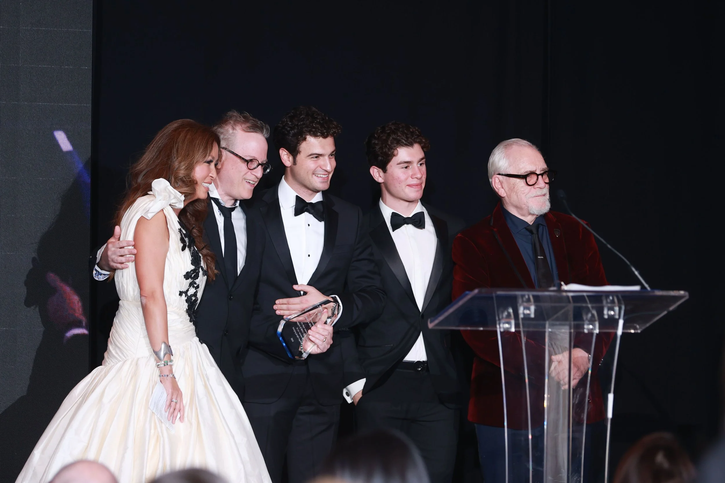 Tonya & Ben Mezrich, Kamran Bina, Aidin Bina, Brian Cox