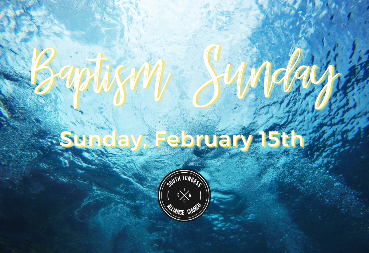 Baptism Sunday