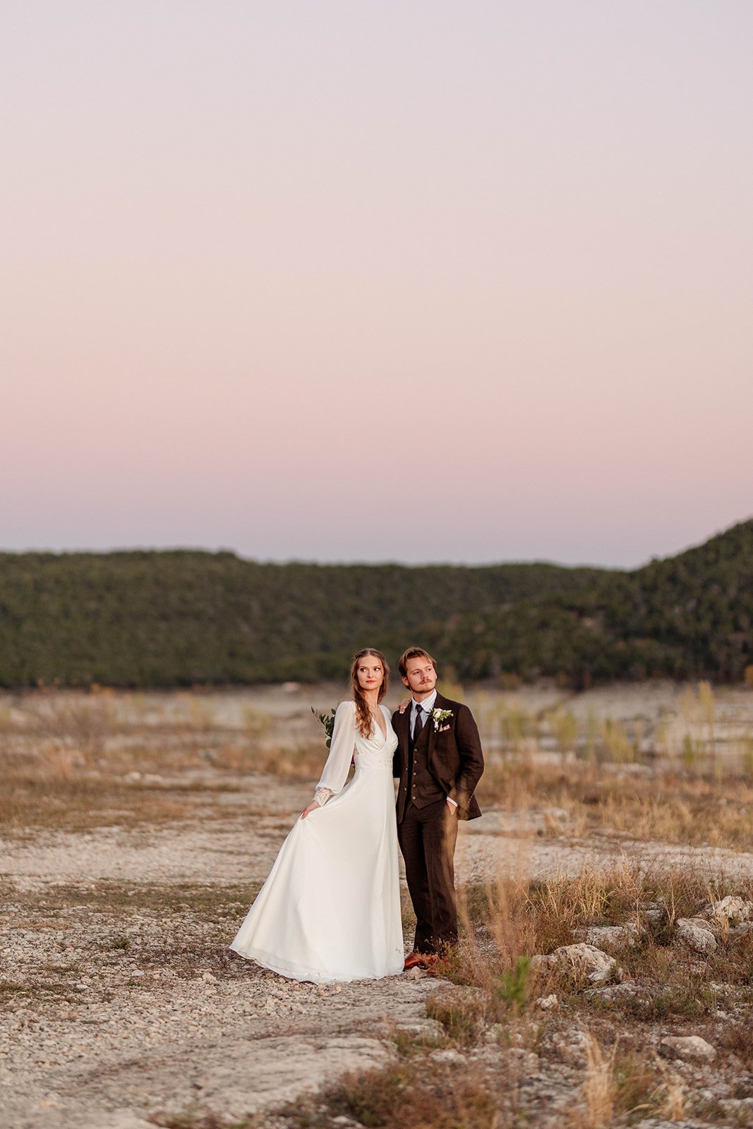 Intimate Backyard Wedding on Lake Travis in Austin, Texas