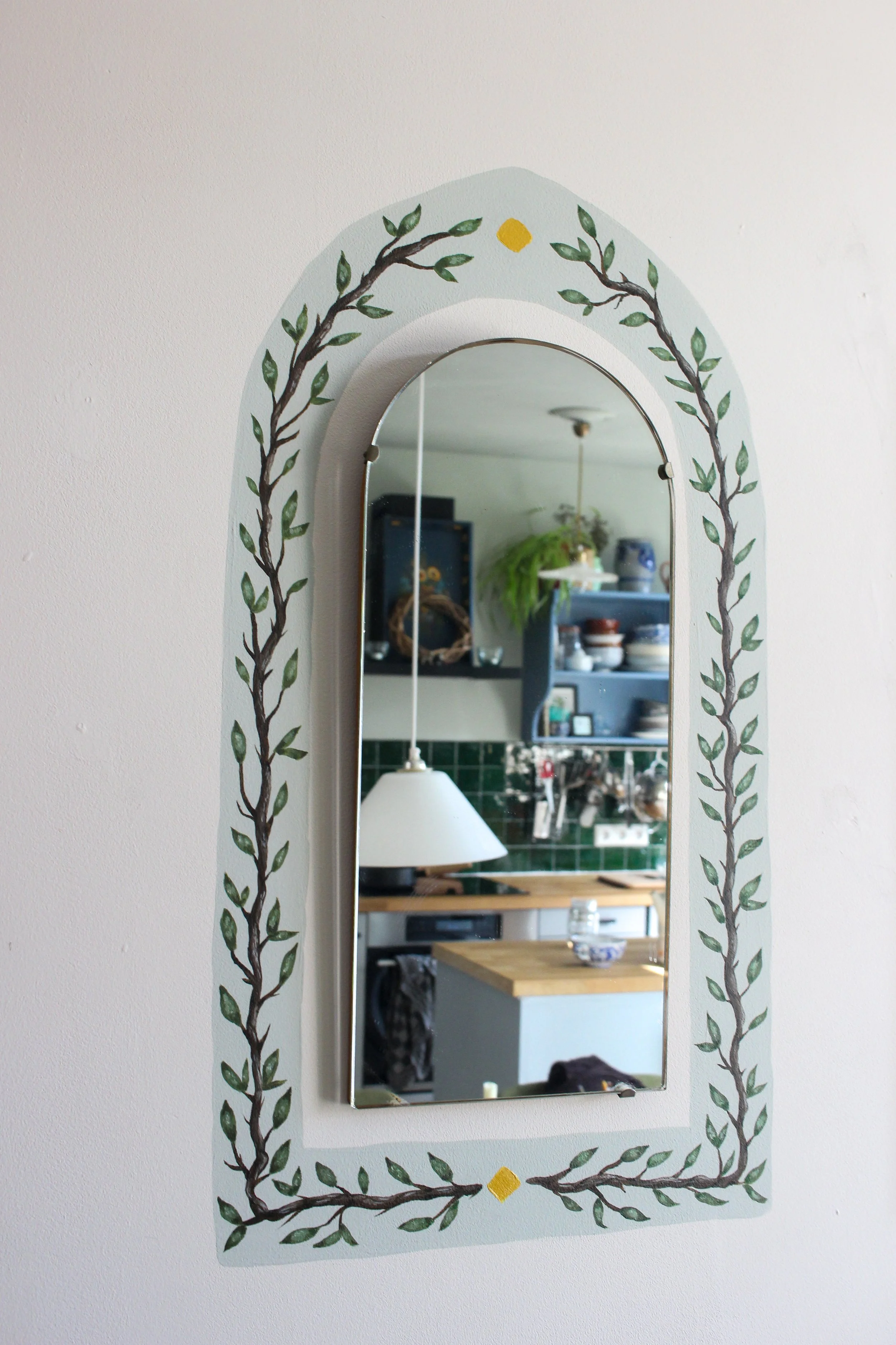 decorative mirror painting