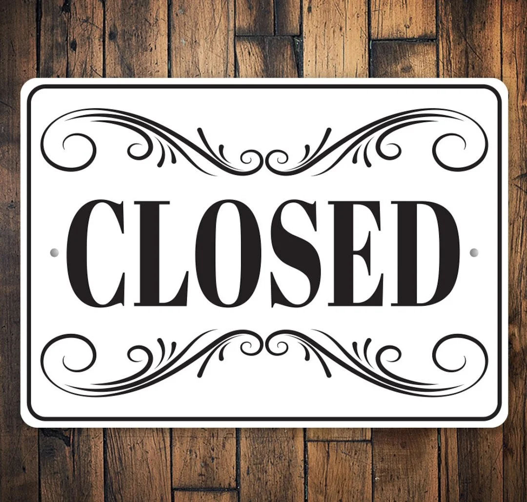 CLOSED DAYS